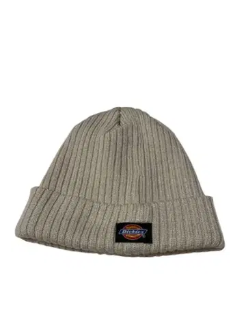 Dickies 베이지 리브 비니