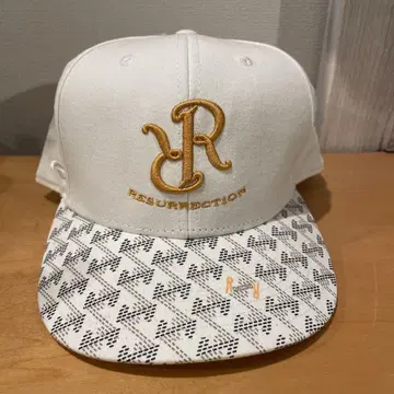 RESURRECTION 자수 로고 캡