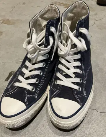 Converse addict navy 하이컷