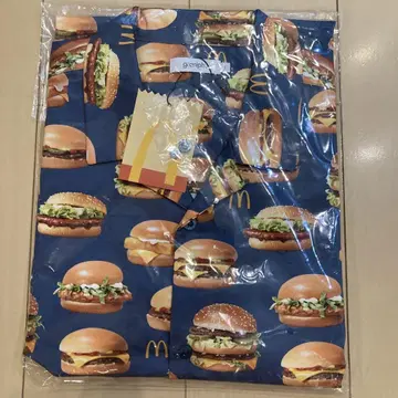 그라니프 빅 실루엣 오픈 카라 셔츠 맥도날드 L