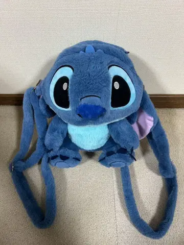 스티치 봉제 인형 백팩