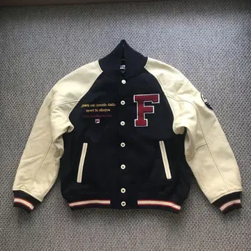 초레어 90s FILA 나카타 히데토시 착용 바시티 자켓