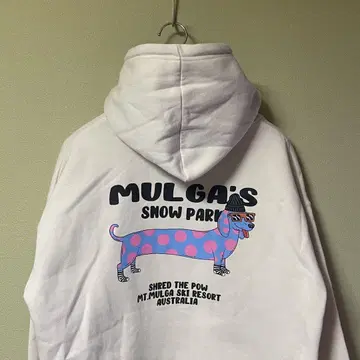 RAGEBLUE x MULGA THE LIFE / Print Hoodie