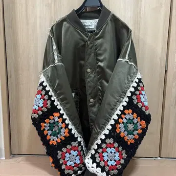 디스커버드 ma-1 암 자수
