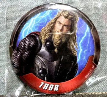 MARVEL 마블 THOR 쏘 캔뱃지