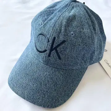 CK 캘빈클라인 데님 캡 모자