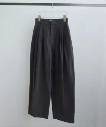 anuke 앙누크 체크턱 팬츠 네이비 38