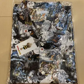 XL 그라니프 graniph 요괴 대집합 빅 실루엣 오픈 카라 셔츠