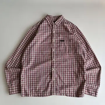 (구제 의류) 00s abercrombie&fitch 긴팔 체크 셔츠
