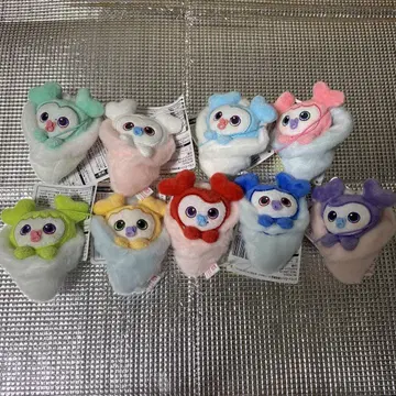 TWICE LOVELY 봉제 인형 마스코트 9종 세트