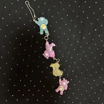 케어베어 Care Bears 집게로 집어 연결하는 마스코트 가챠