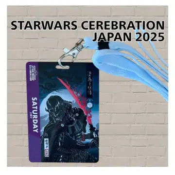 스타 워즈 셀레브레이션 2025 입장 배지 다스 베이더 화이트