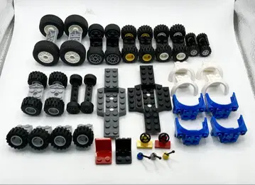 레고 LEGO 정품 자동차 부품 탈것 타이어 묶음 판매