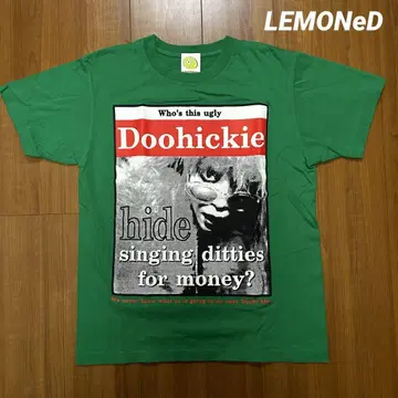 LEMONeD 레모네이드 hide 히데 Doohickie 티셔츠