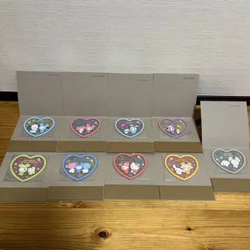 TWICE LOVELYS x 산리오 클리어 러버 코스터 컴프 9종류