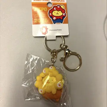 먀쿠먀쿠 변신 입체 마스코트 최애 컬러 키링 폼폼푸딩