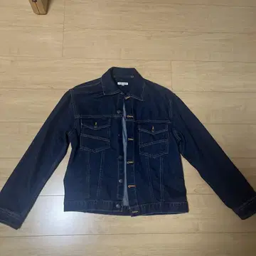 다크 블루 데님 자켓