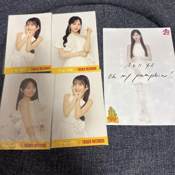 AKB48 타워 레코드 한정판 엽서 플라이어