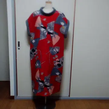 기모노 리메이크 오버롤 스커트