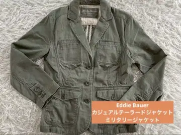 Eddie Bauer 테일러드 밀리터리 자켓 M