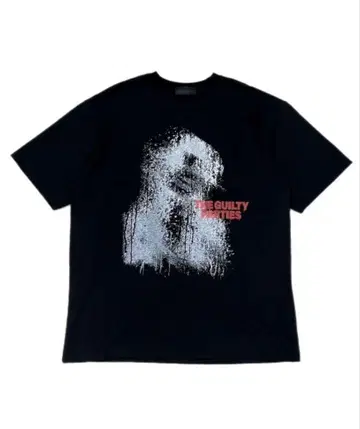 [ Chikashitsu + ] paint graphic t-shirt