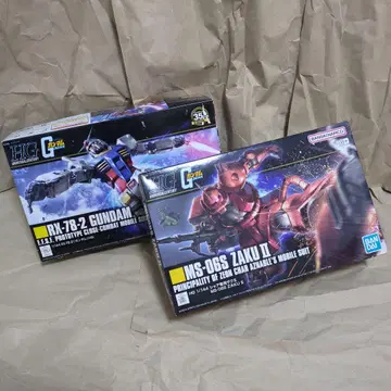 HG 건담 & 샤아 자쿠 세트