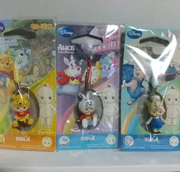Disney 큐션 3종 푸우 앨리스 아기 돼지 삼형제