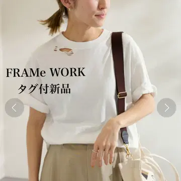 택 포함 새상품 프레임워크 셔츠