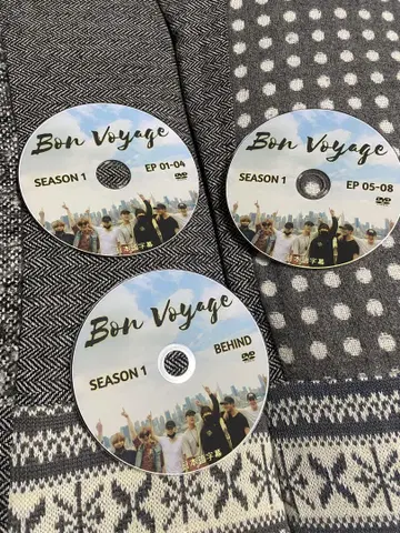 BTS Bon Voyage 보야주 시즌 1 DVD 3장 세트