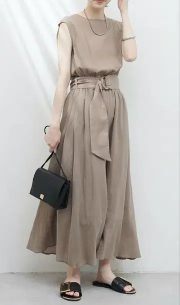 최종 가격 인하 재판매 미사용 맥시 길이 원피스