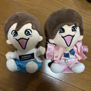 나니와단시 후지와라 죠이치로 봉제 인형 2체 세트