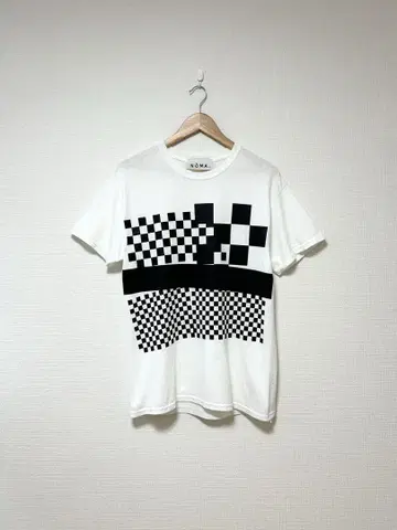 NOMA t.d. 체크 무늬 프린트 Tee 티셔츠
