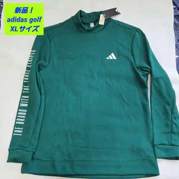 [ 새상품 ] 아디다스 골프 남성용 워딩 모크넥 긴팔 셔츠 XL 사이즈