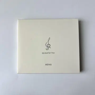 NEWS QUARTETTO DVD 초회 한정판 새상품급 (봉투 없음)