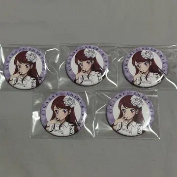 완판템 시부키 란 캔뱃지 5개 세트