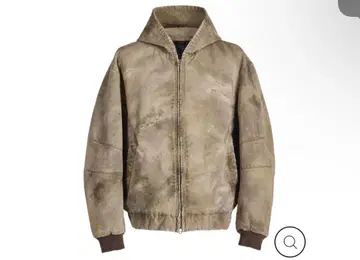 vujade BECK DESTROYED HOODED BOMBER