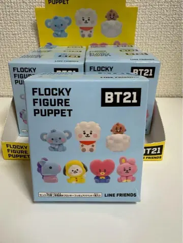 BTS BT21 피규어 FLOCKY FIGURE PUPPET 전 종류