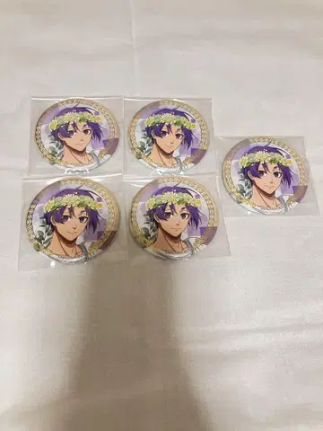 블루 록 Flower crown 미카게 레오 캔뱃지