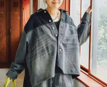 니코앤드 misayo 하귀트 데님 자켓