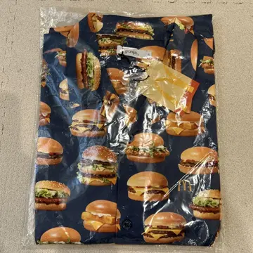 그라니프 맥도날드 I'm hungry 빅 실루엣 셔츠