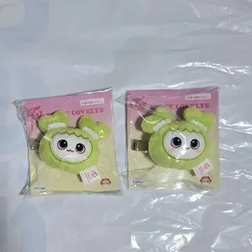 TWICE LOVELYS GiGO 봉제 인형 헤어 클립 정연