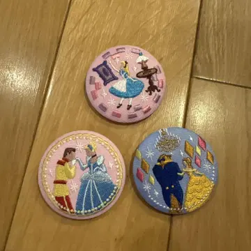 디즈니 자수 캔배치