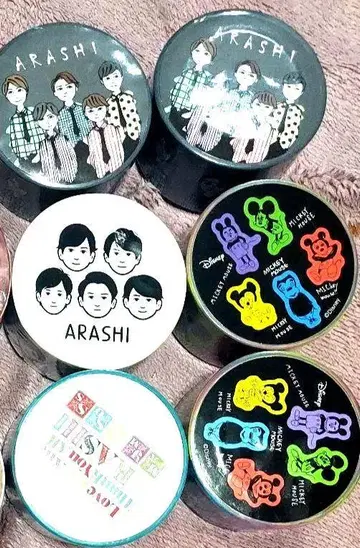 미개봉 새상품 아라시를 여행하는 전시회 마스킹 테이프 세트