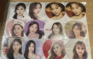 TWICE 부채 75개 세트 미나 사나 쯔위 각 25개 바이어용