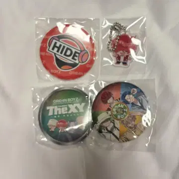 51. GRe4N BOYZ 캔뱃지 아크링 키링