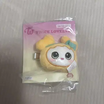 TWICE GiGO 봉제 인형 헤어핀 BABY LOVELYS 지효