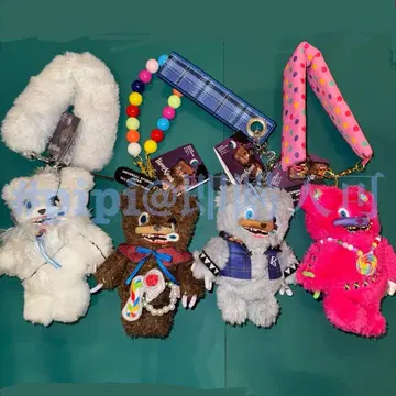 [ 4개 세트 ] 허니 곰 마스코트 키체인 USJ 유니버셜 할로윈