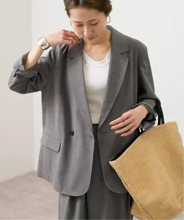 프레임워크 발수 강연 폴리에스테르 자켓