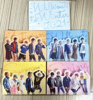 MANKAI STAGE A3! Blu-ray 5개 세트