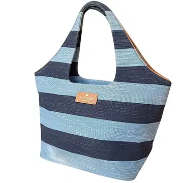 케이트 스페이드 토트백 숄더 가능 백 캔버스 스트라이프